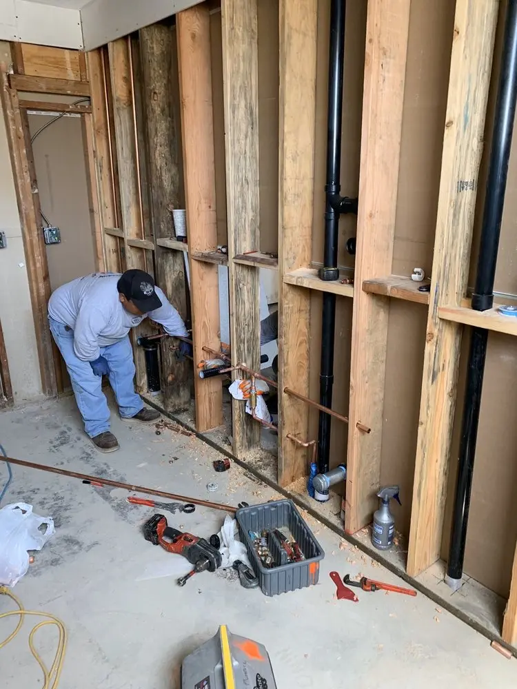 Commercial rough-in plumbing for Gas Line Repair in Dairy Manor Farms